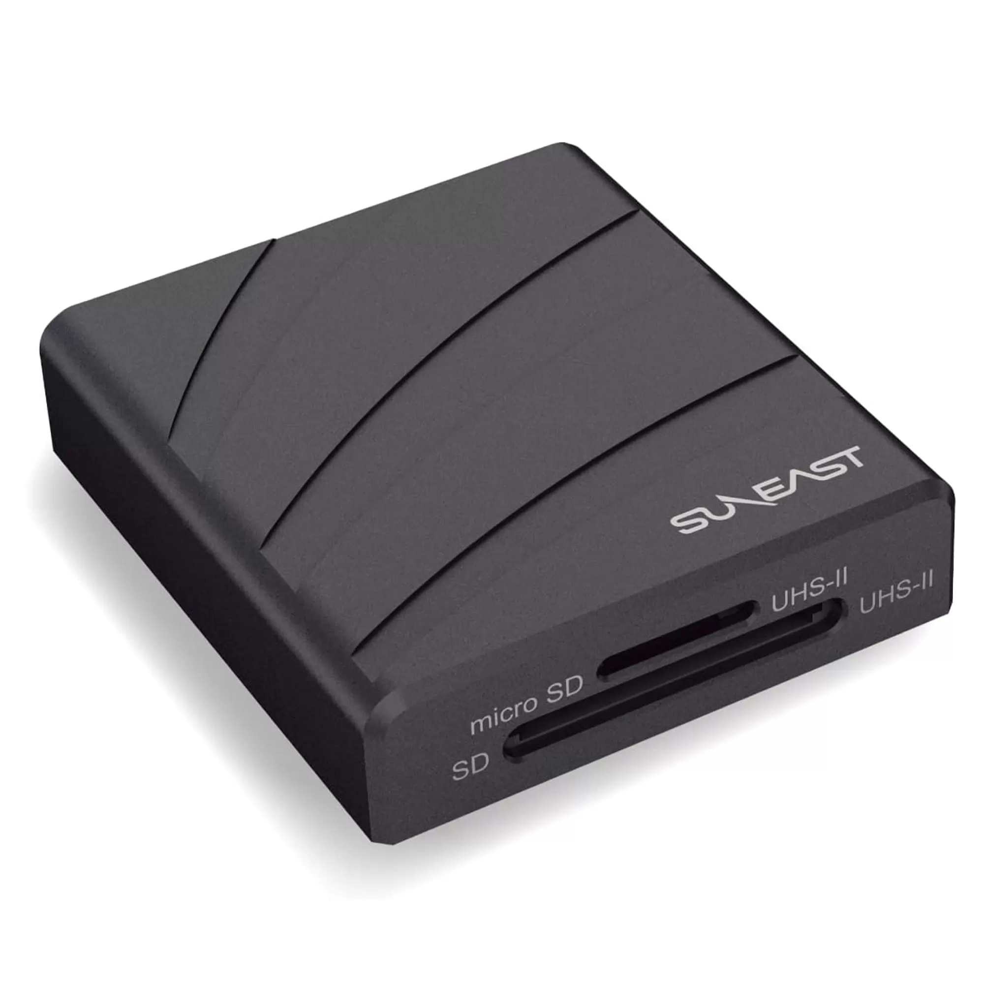 Đầu đọc thẻ/ Card reader SunEast SD & microSD - tốc độ cao UHS-II, khe cắm kép 2 trong 1 - Cổng USB-C 3.2 và USB (A) 3.0
