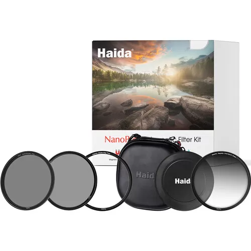 Bộ Combo Filter kit Haida NanoPro Magnetic (CPL, ND 1.8 & GND 0.9) - hút từ tính, dễ thao tác HD4755