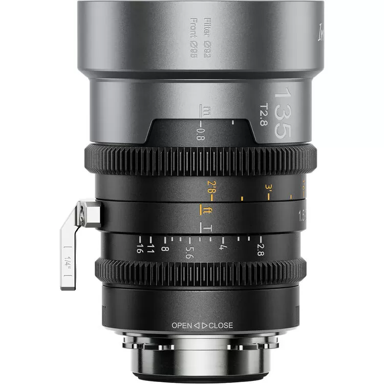 Ống kính cine anamorphic Sirui IronStar 135mm T1.9 Full Frame – 1.5x, PL/EF, Cinema Lens chuyên nghiệp