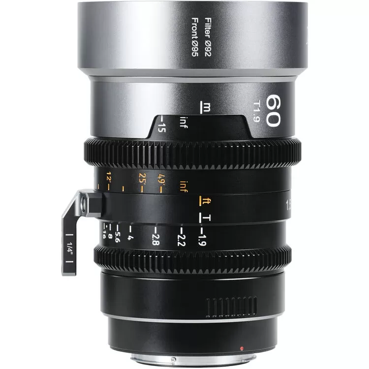 Ống kính Cine Anamorphic Sirui IronStar 60mm T1.9 Full Frame – 1.5x, PL/EF, Cinema Lens chuyên nghiệp