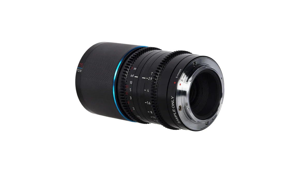 Ống kính Anamorphic SIRUI Saturn 75mm for Sony E, Fuji X, Canon RF, Nikon Z (Full-frame)