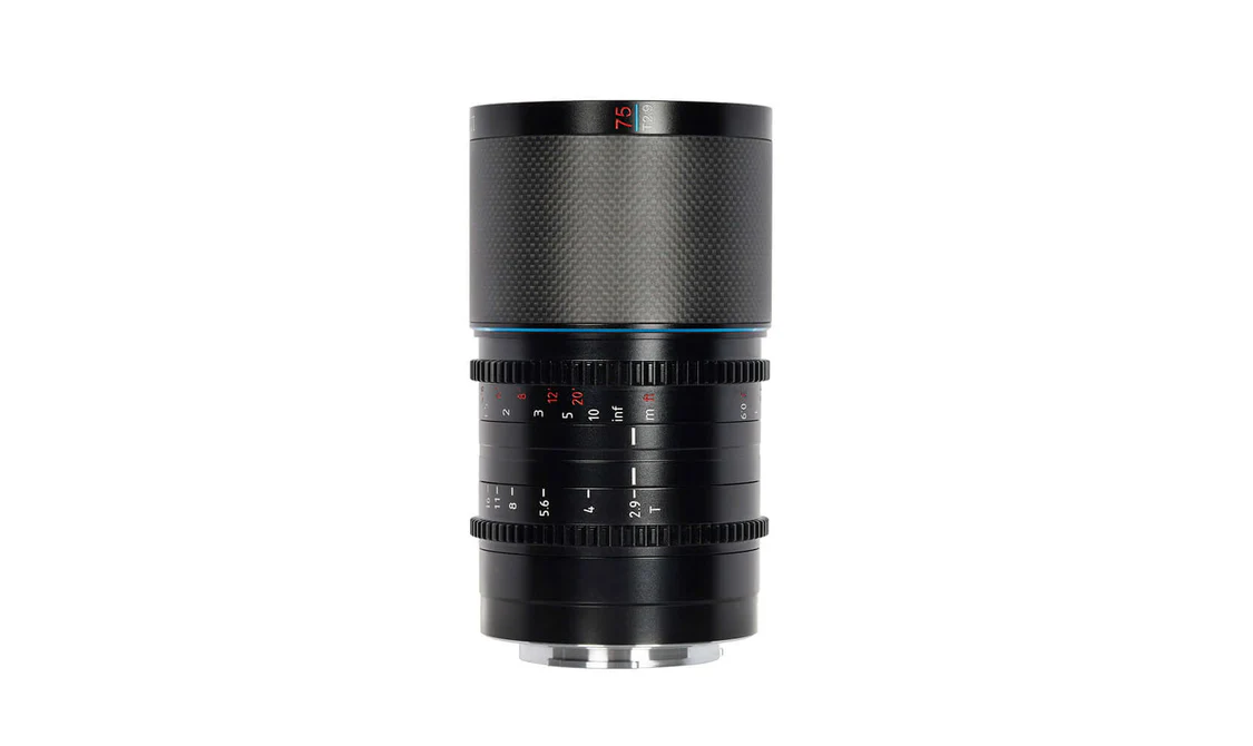 Ống kính Anamorphic SIRUI Saturn 75mm for Sony E, Fuji X, Canon RF, Nikon Z (Full-frame)