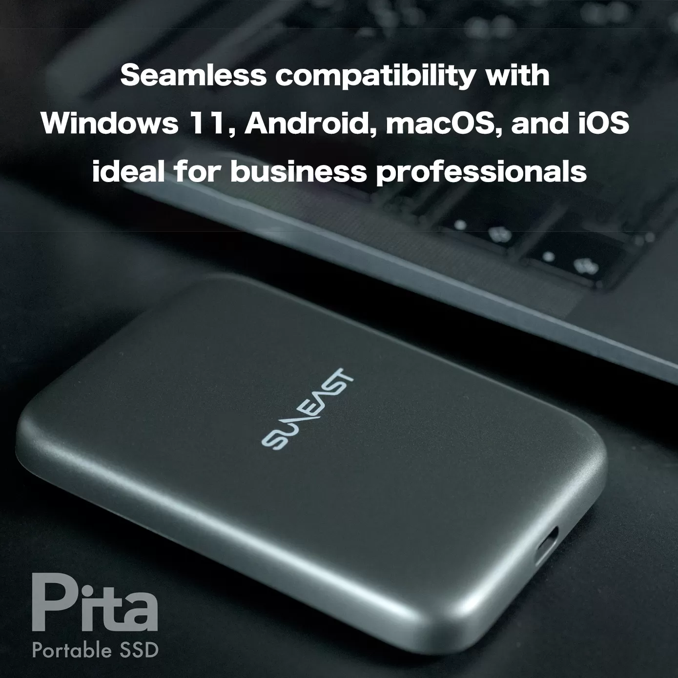 Ổ cứng di động SunEast SSD Pita 1TB | 2TB - USB3.2 Type C, tốc độ 2000 MB/s