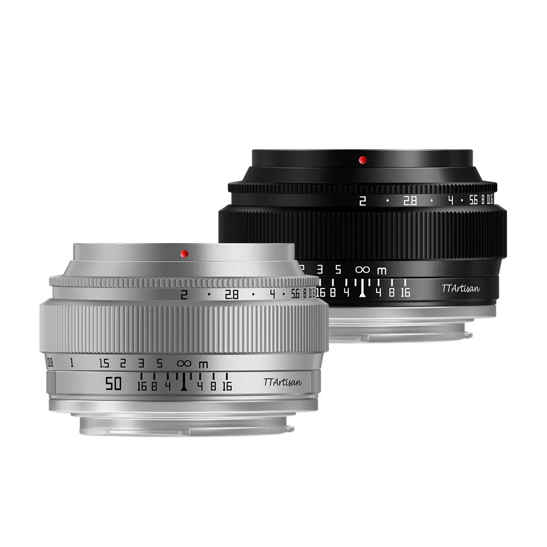 Ống kính TTartisan 50mm f2 for Sony E, Leica/ Lumix L, Nikon Z, Fujifilm, M4:3 (Full-frame)