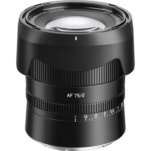 Ống kính TTartisan 75mm F2 autofocus for Sony E, Nikon Z, Fuji X, Lumix L