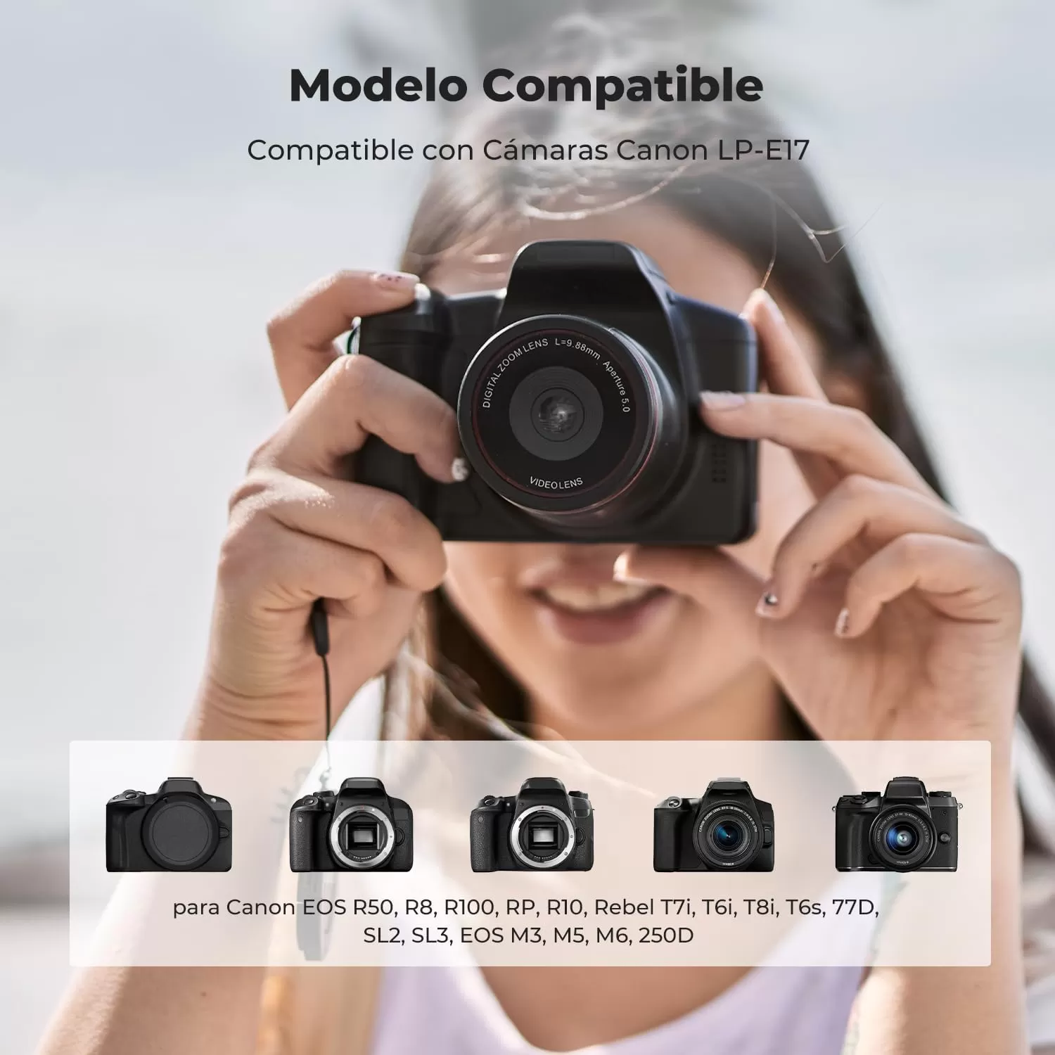 Bộ pin sạc K&F Concept cho Canon LP-E17 (2 pin 1 sạc đôi)