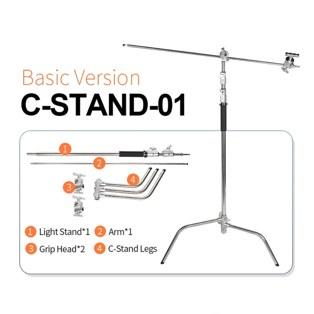 Chân đèn studio Sirui C‑Stand