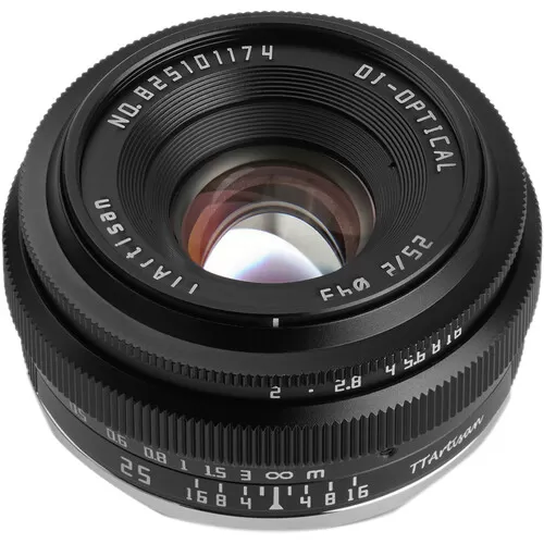 Ống kính TTAritsan 25mm F2 for M4:3, Nikon Z, Sony E, Fujifilm X, Leica L