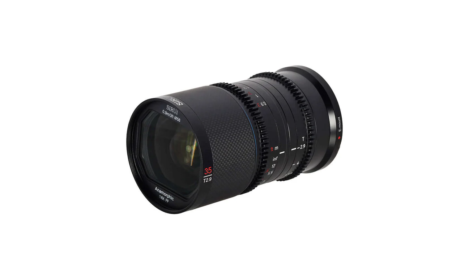 Ống kính Anamorphic SIRUI Saturn 35mm for Sony E, Nikon Z, Leica L, Canon RF, DL mount (Full-frame)