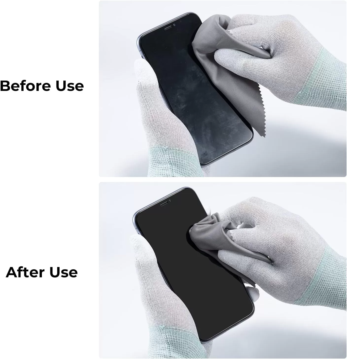 Khăn lau thiết bị K&F Concept 5.9 x 7.1 inch (10 miếng) – Sạch bụi, không trầy xước, bảo vệ tối ưu cho thiết bị của bạn