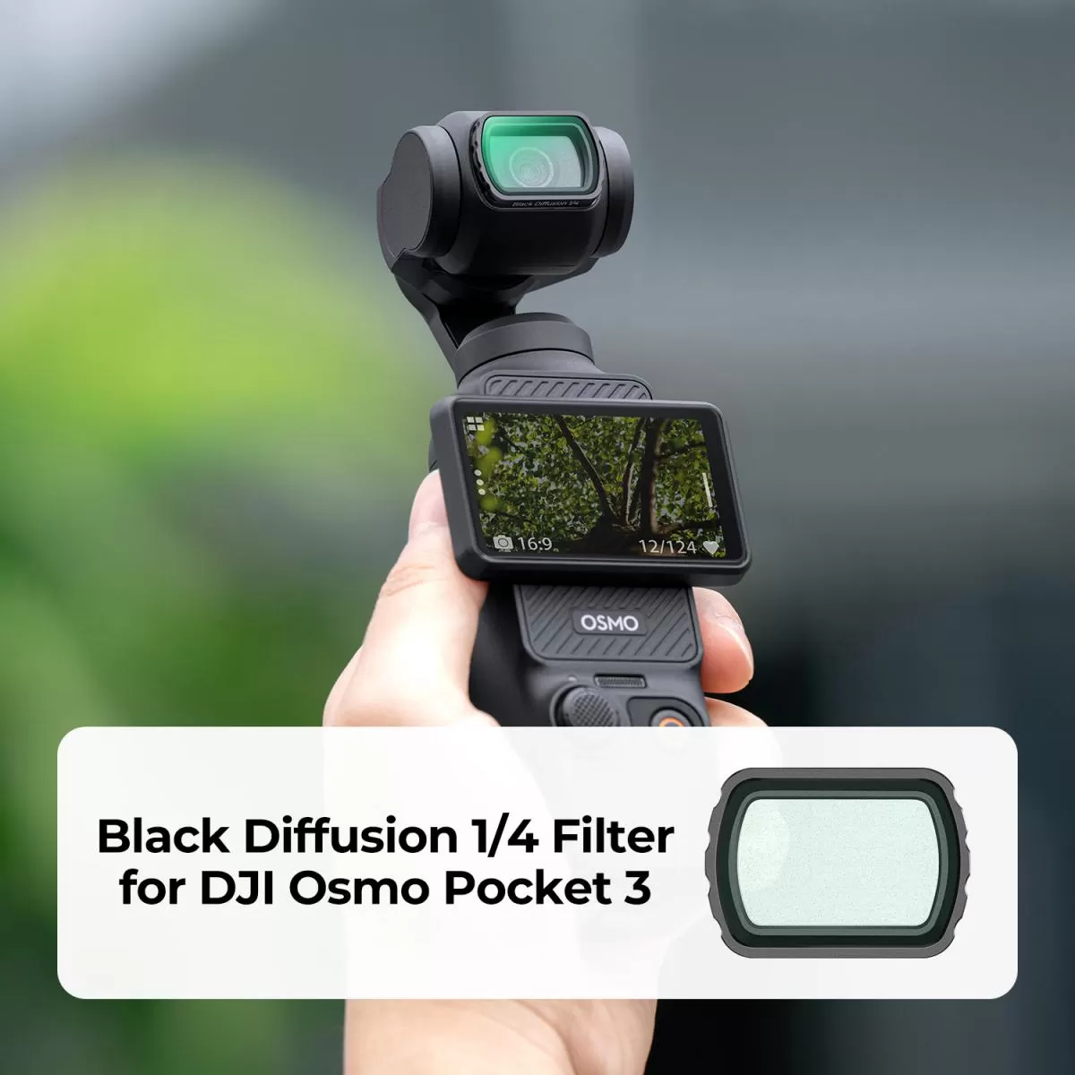 Filter K&F Concept Black Mist 1/4 cho DJI Osmo Pocket 3