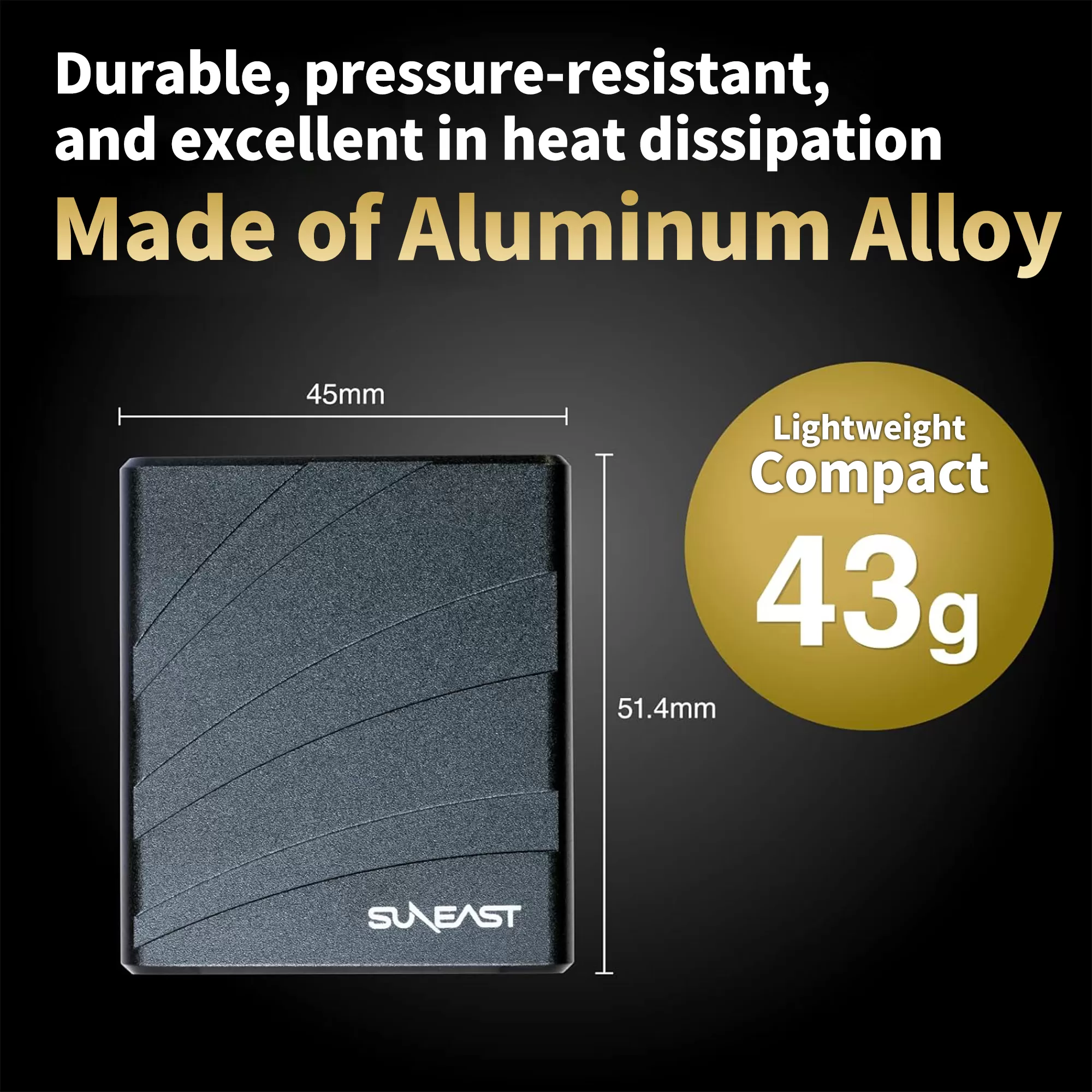 Đầu đọc thẻ/ Card reader SunEast SD & microSD - tốc độ cao UHS-II, khe cắm kép 2 trong 1 - Cổng USB-C 3.2 và USB (A) 3.0