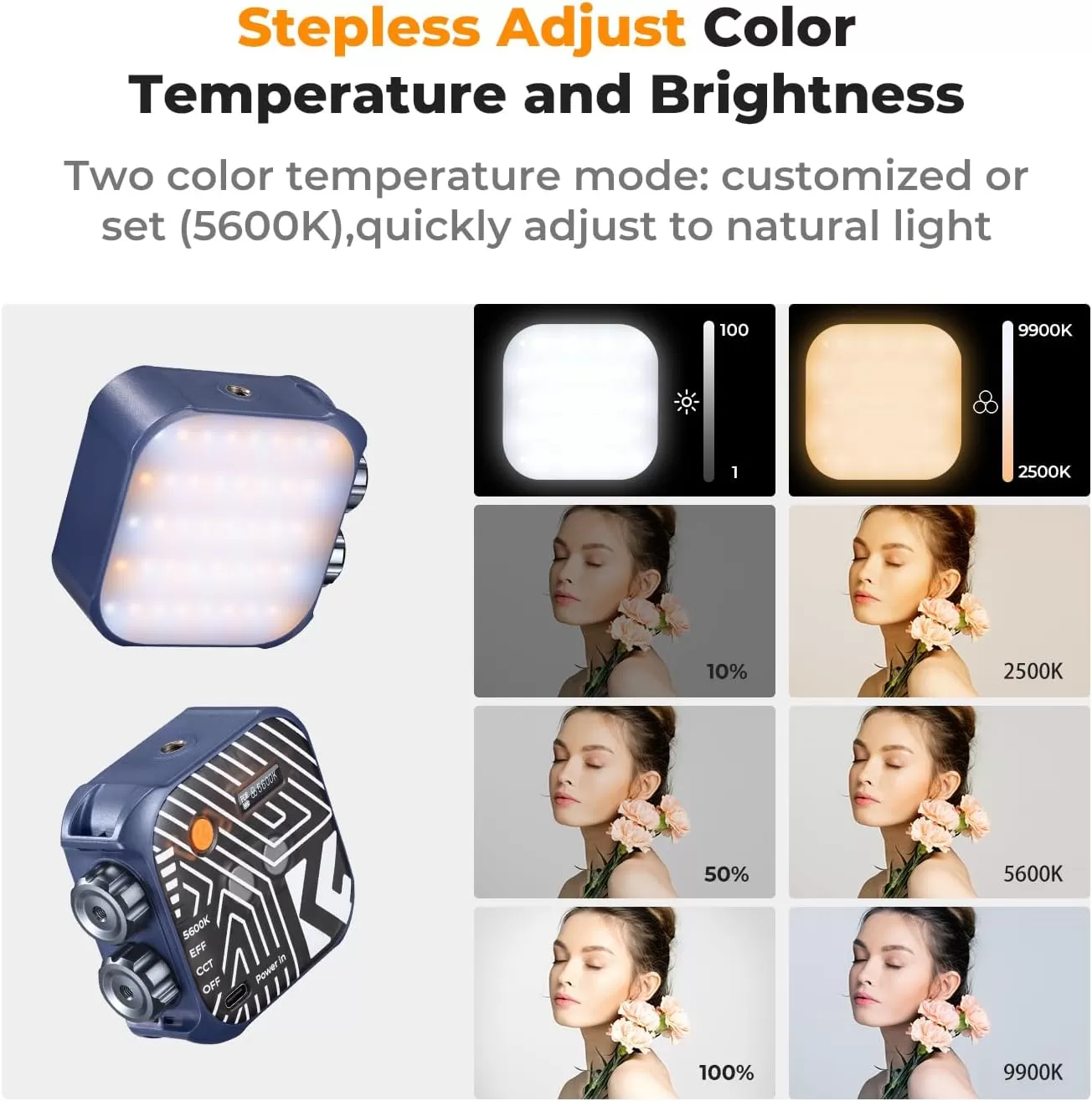 Đèn Led Bi-Color K&F Concept