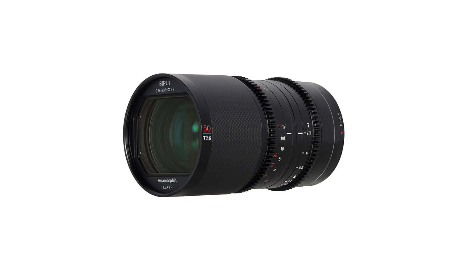 Ống kính Anamorphic SIRUI Saturn 50mm for Nikon Z, DL mount, Sony E, Leica L, Fuji X, Canon RF (Full-frame)