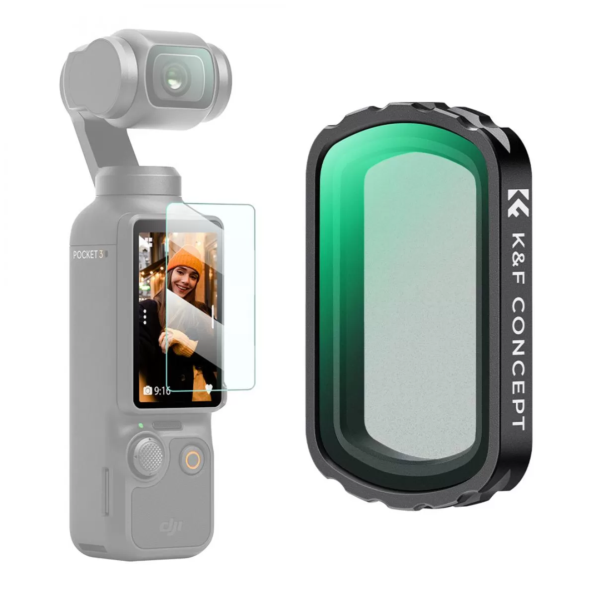 Filter K&F Concept Black Mist 1/4 cho DJI Osmo Pocket 3