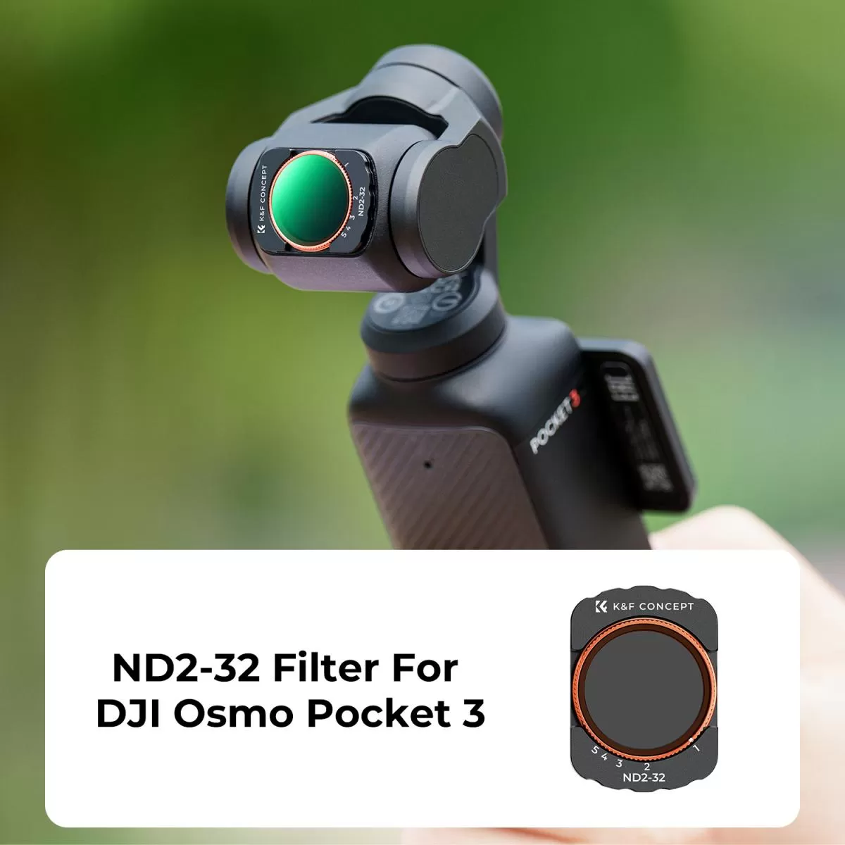 Filter K&F Concept VND2-32 cho DJI Osmo Pocket 3