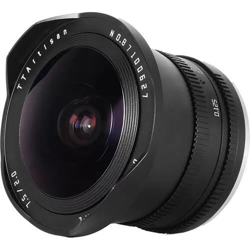 Ống kính mắt cá TTArtisan 7.5mm F2.0 for Sony E, Canon RF, Nikon Z, Fuji XF, Lumix L, Canon EOS M, M4:3 - Fisheyes lens