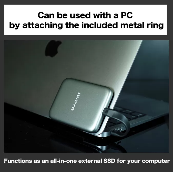 Ổ cứng di động SunEast SSD Pita 1TB | 2TB - USB3.2 Type C, tốc độ 2000 MB/s