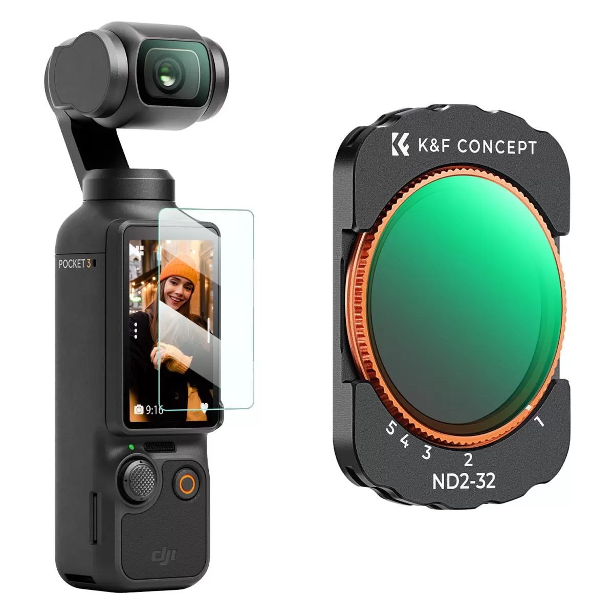 Filter K&F Concept VND2-32 cho DJI Osmo Pocket 3
