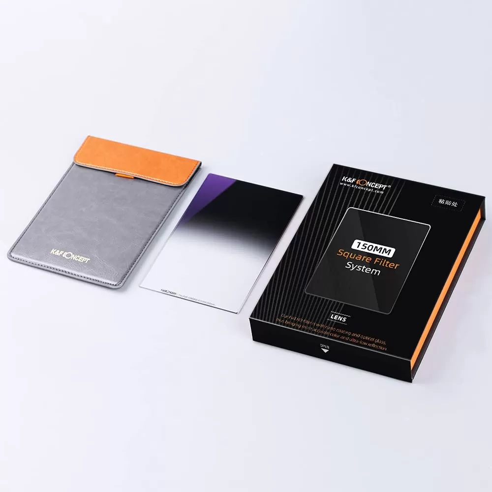 Filter K&F Concept Nano‑Xcel Series 100×150 mm Soft GND8 (3 Stop) 28 lớp phủ