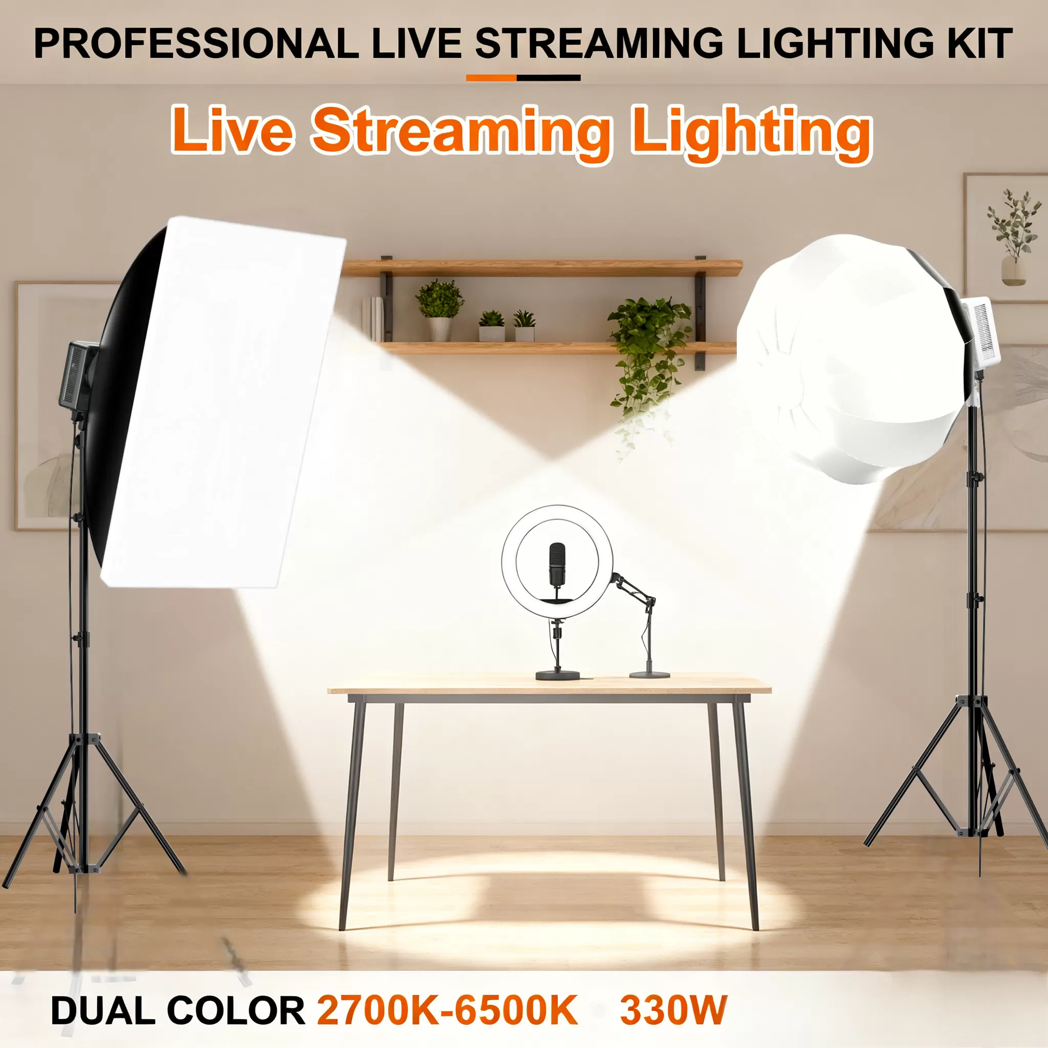 Đèn LED LIYADI CL330 Bi‑Color COB LED Video Light công suất 330W