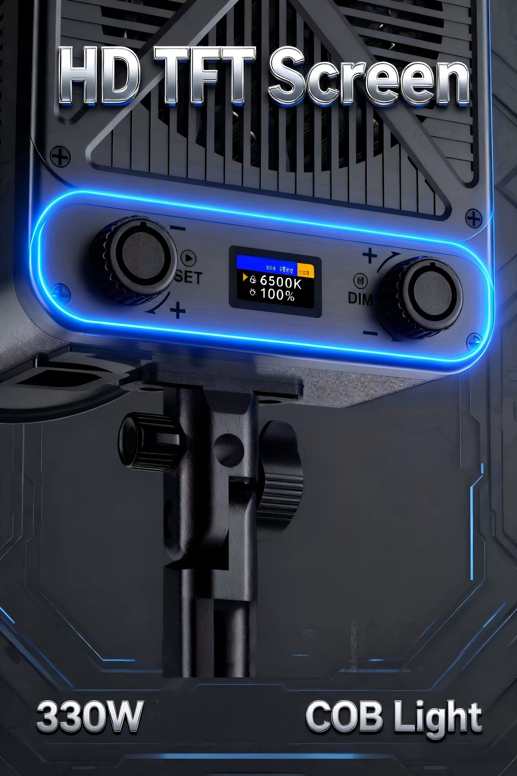 Đèn COB LIYADI LED 330W RGB Bi-Color chuyên quay phim