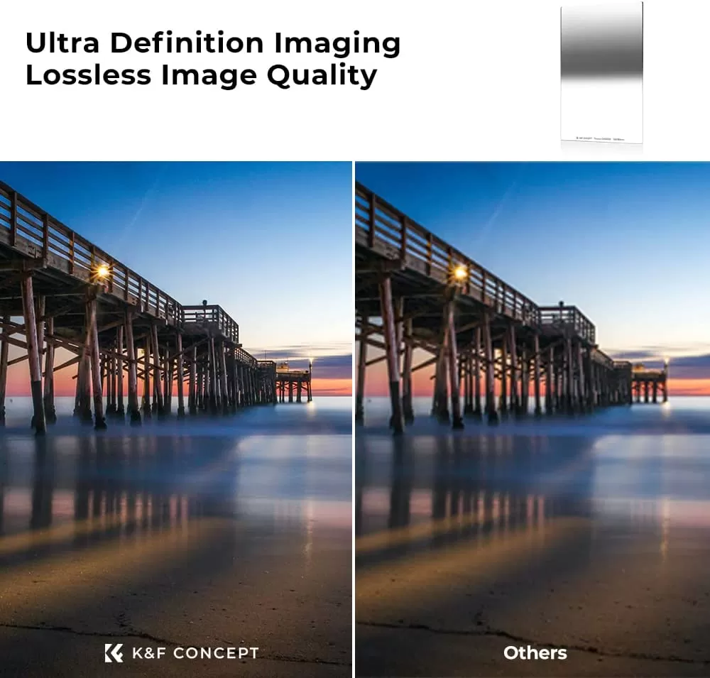 Filter K&F Concept Nano‑Xcel Series Reverse GND8 (3 Stop) 100×150 mm 28 lớp phủ