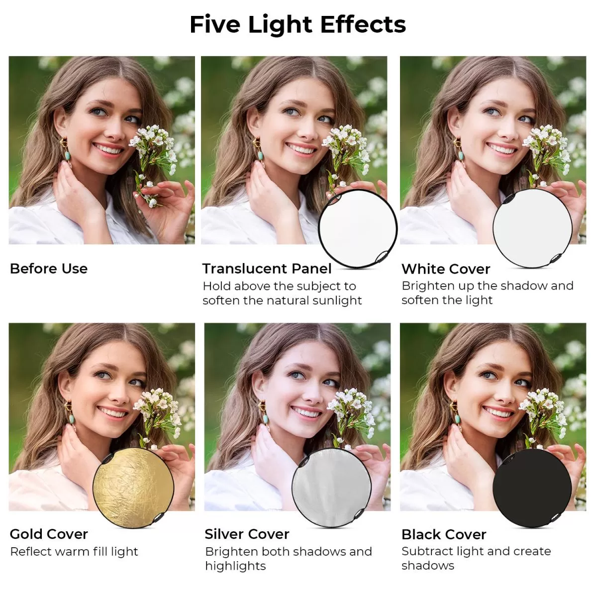 Hắt sáng K&F Concept 5 trong 1