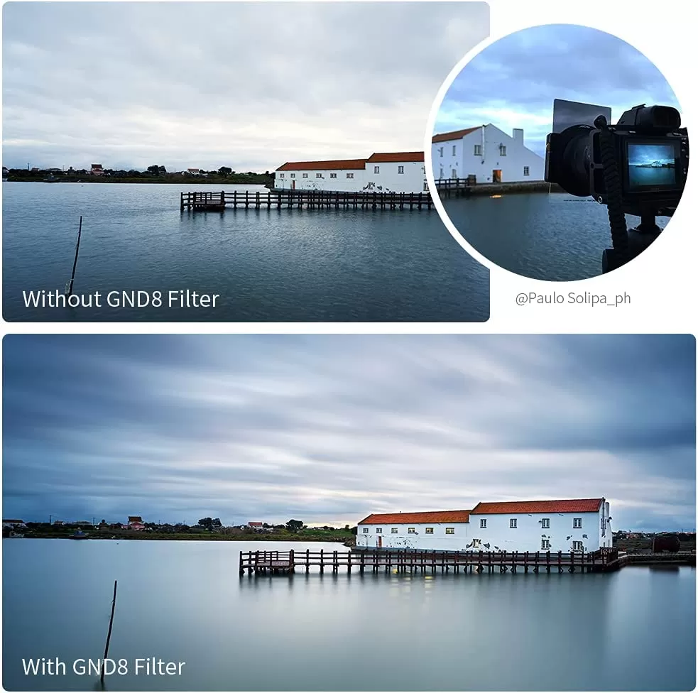 Filter K&F Concept Nano‑Xcel Series 100×150 mm Soft GND8 (3 Stop) 28 lớp phủ