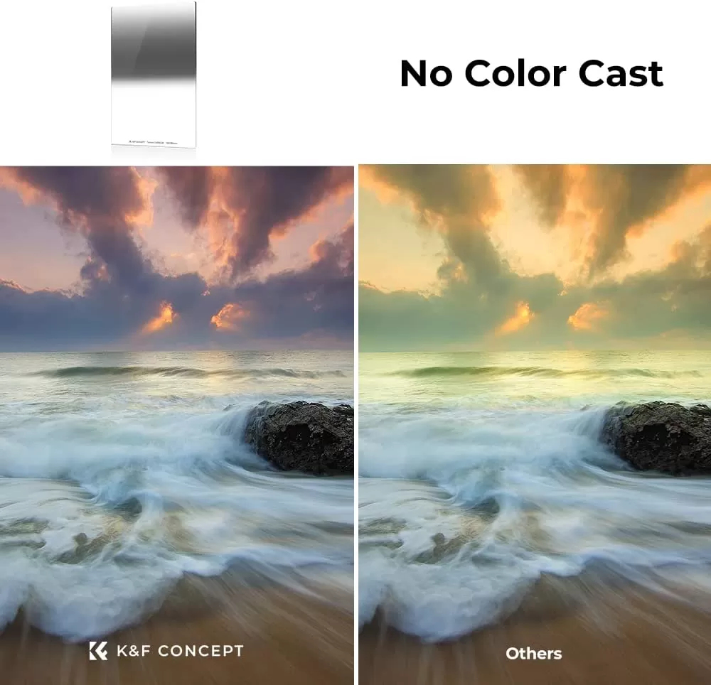 Filter K&F Concept Nano‑Xcel Series Reverse GND8 (3 Stop) 100×150 mm 28 lớp phủ