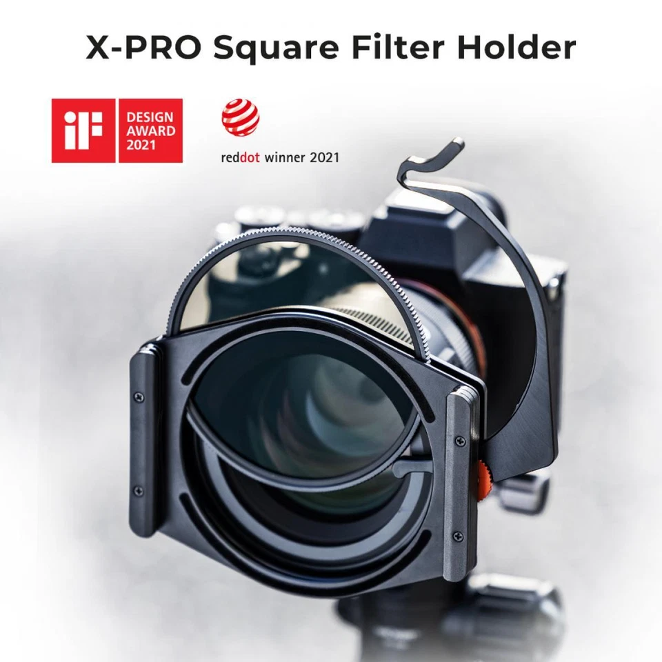 Bộ K&F Concept Holder M10 X-PRO Square Filter Holder+ Filter CPL 95mm +4 Ring adapter