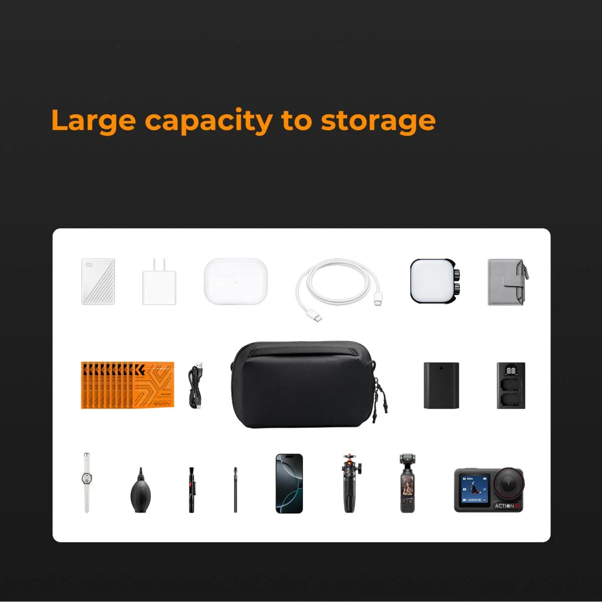 Túi đựng K&F Concept Tech Pouch 4L