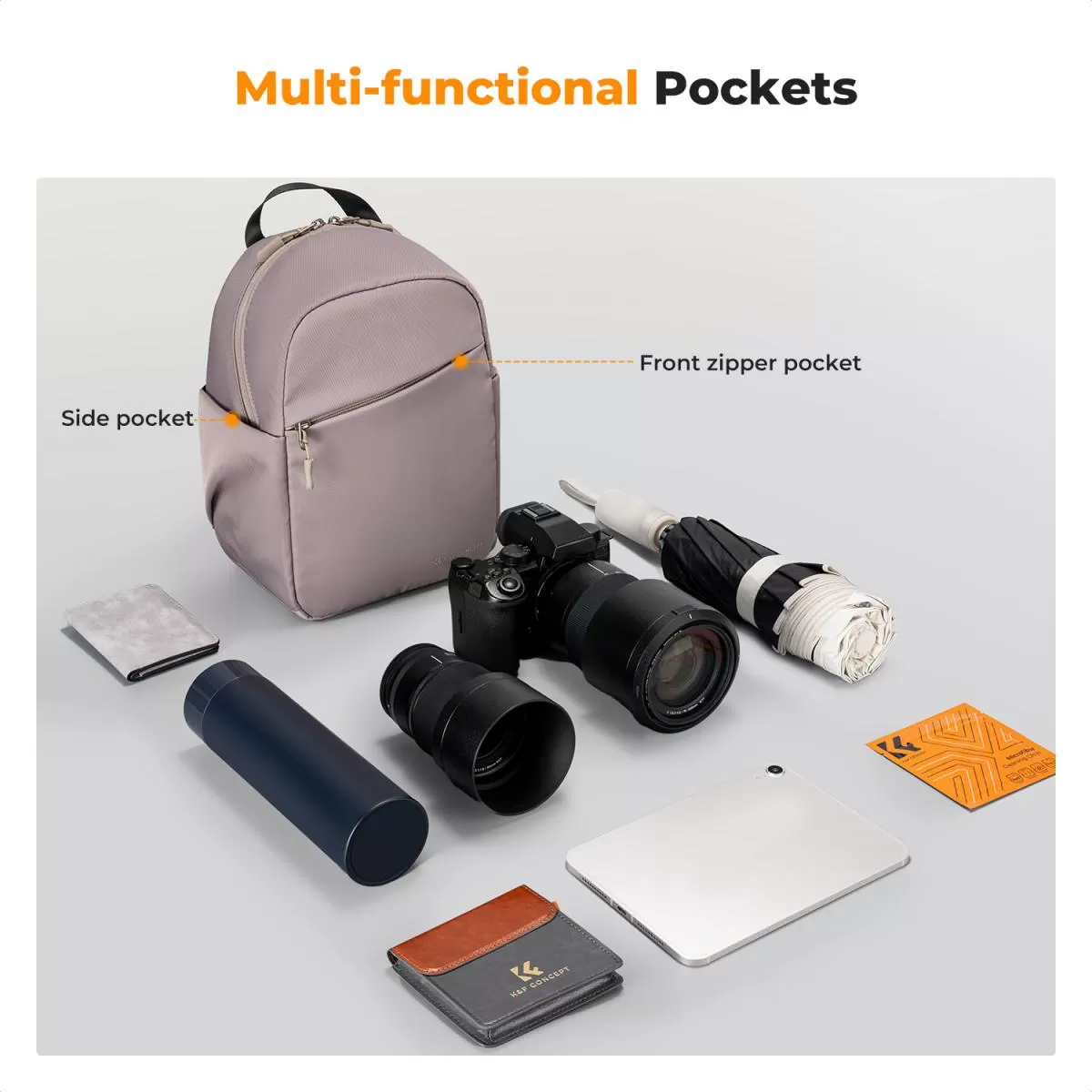 Ba lô đeo chéo K&F Concept Camera Sling Bag 5L