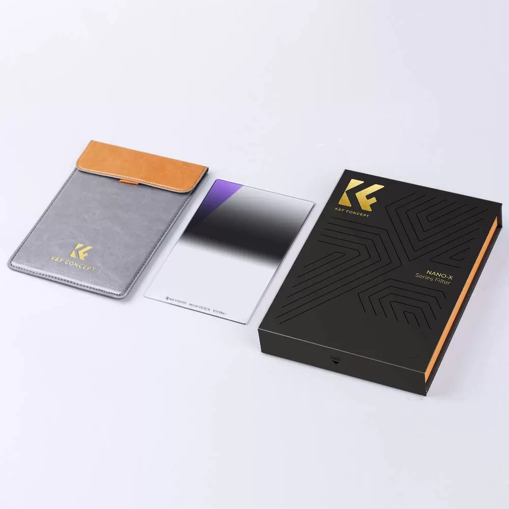 Filter K&F Concept Nano‑Xcel Series Reverse GND8 (3 Stop) 100×150 mm 28 lớp phủ