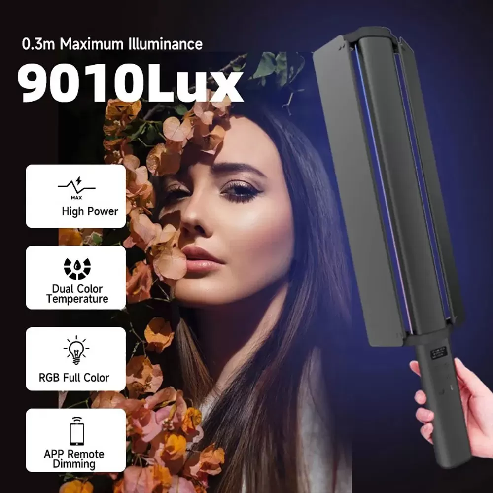 Đèn LED ống LIYADI RGB 20W LP550 – Giải pháp chiếu sáng linh hoạt cho nhiếp ảnh & quay phim