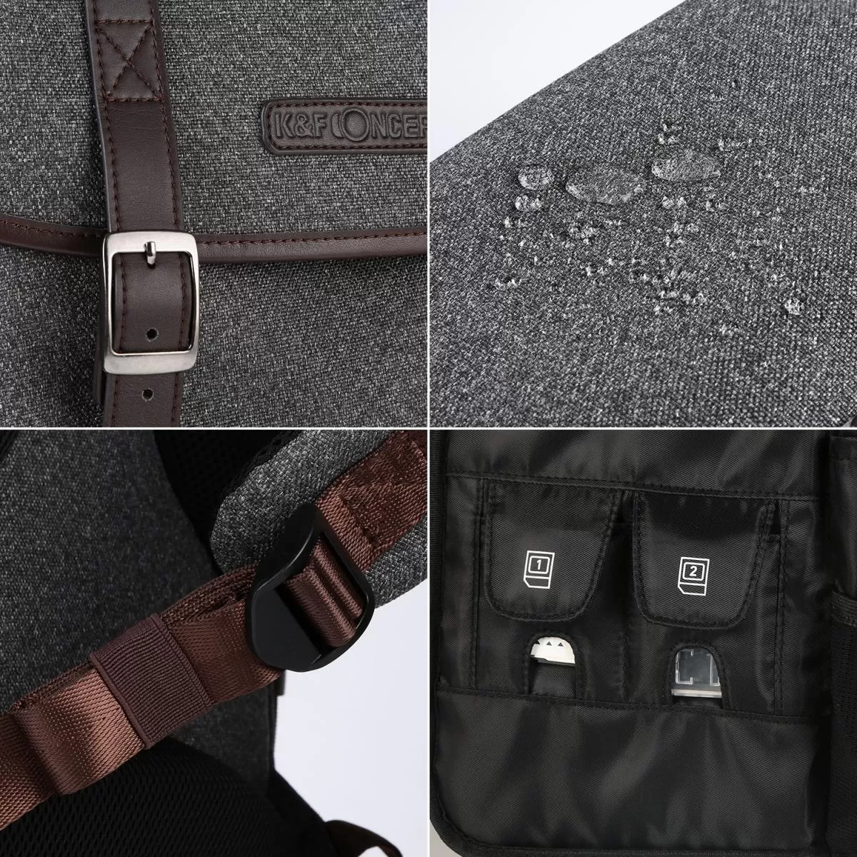 Ba lô K&F Concept đựng máy ảnh DSLR L (KF13.080)