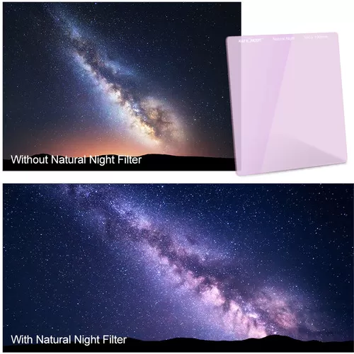 Filter K&F Concept 100×100 mm Natural Night Square