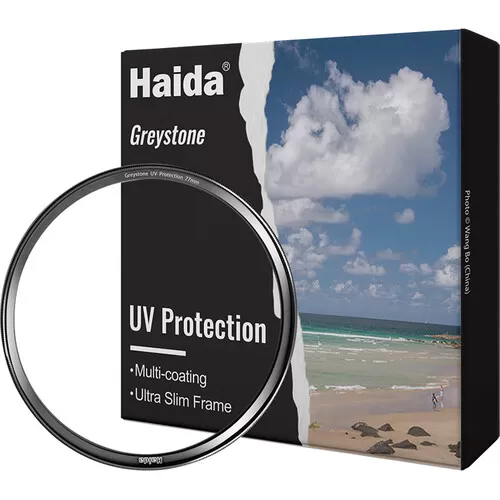 Filter UV Haida Greystone Multicoated (43mm/ 49mm/ 52mm/ 55mm/ 58mm/ 62mm/ 67mm/72mm/ 77mm/ 82mm)