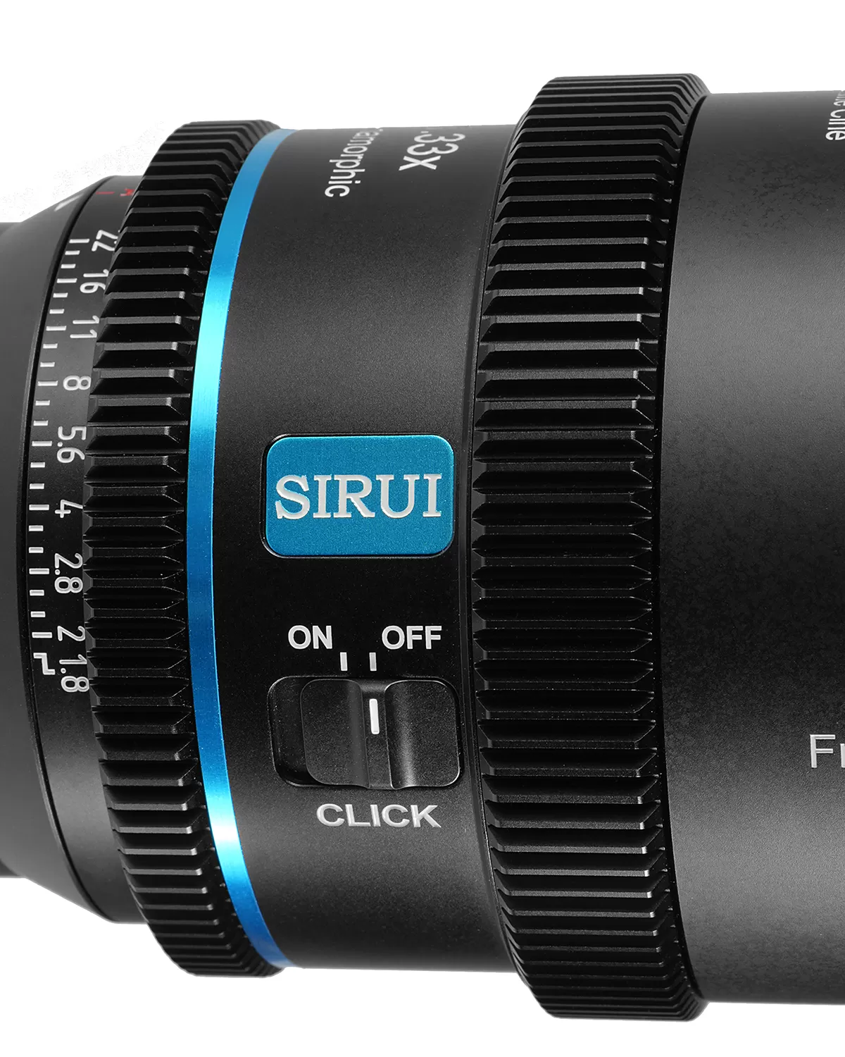 Ống kính Anamorphic Sirui 40mm T1.8 for Sony E, Fuji X, Nikon Z, M4/3, L-mount (1.33X - Super 35 autofocus)