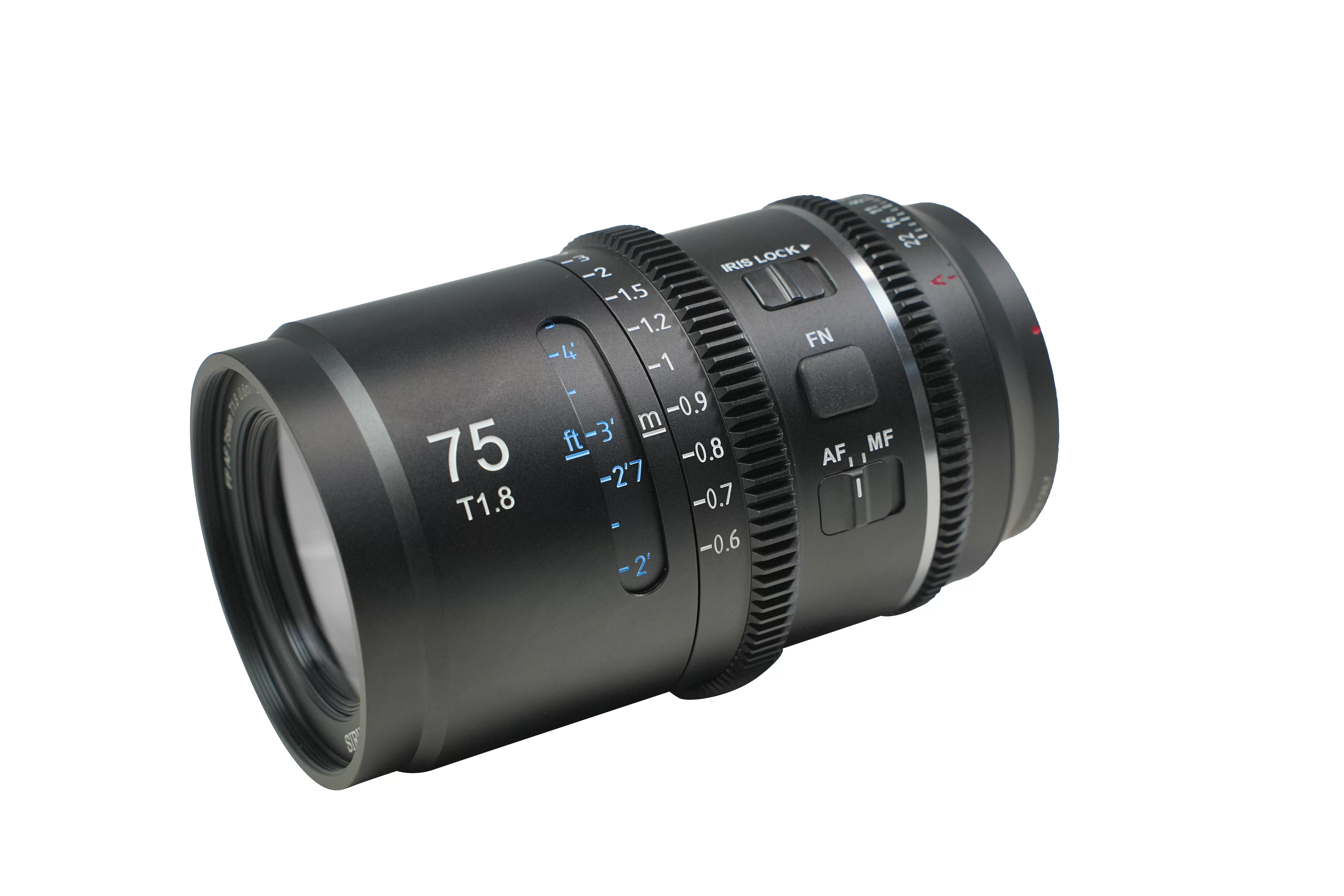 Ống kính Sirui Anamorphic Astra 75mm T1.8 autofocus for Sony E, Nikon Z, L-mount (full-frame)