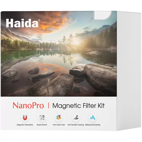 Bộ Combo Filter kit Haida NanoPro Magnetic (CPL, ND 1.8 & GND 0.9) - hút từ tính, dễ thao tác HD4755