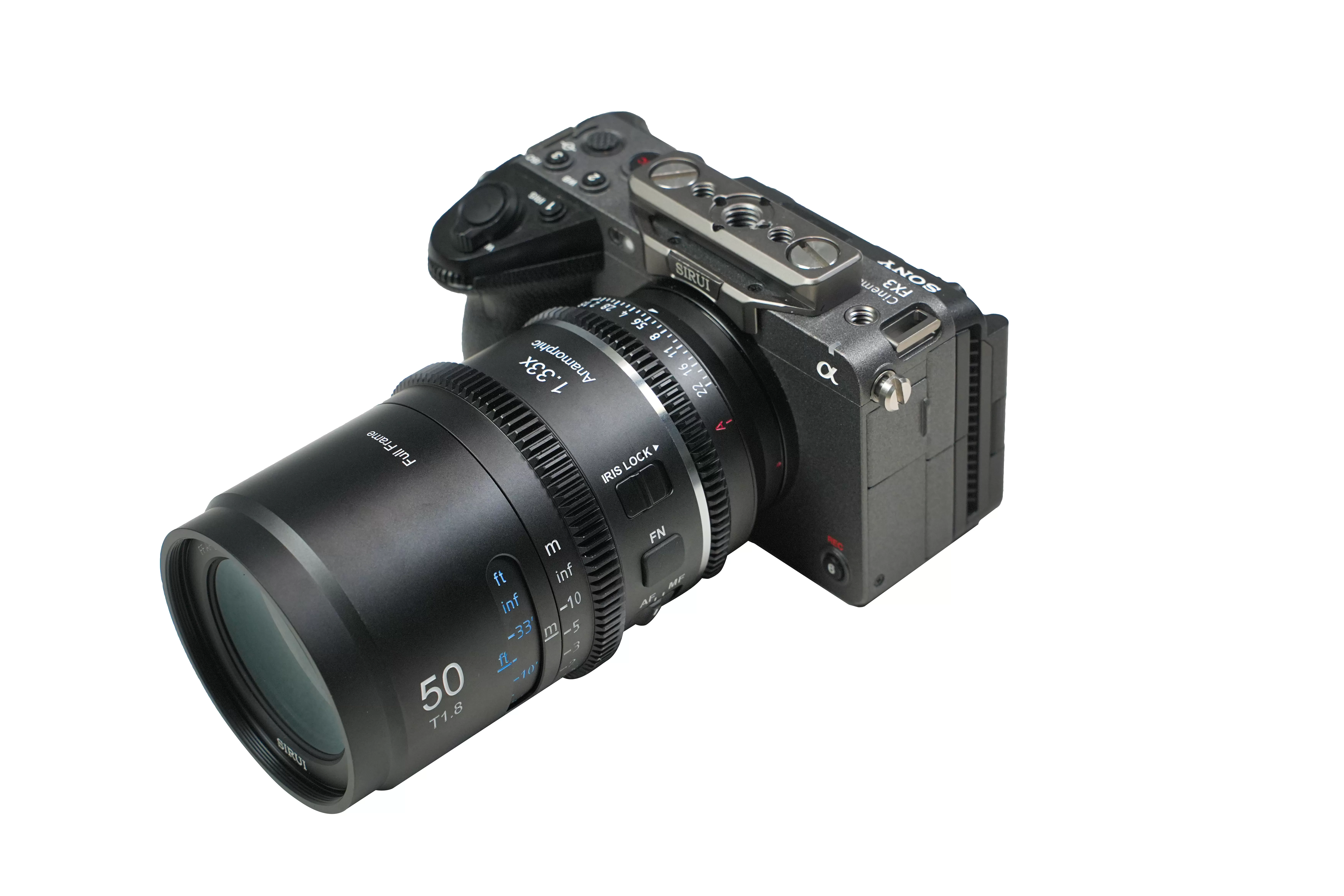 Ống kính Sirui Anamorphic Astra 50mm T1.8 autofocus for Sony E, Nikon Z, L-mount (full-frame)