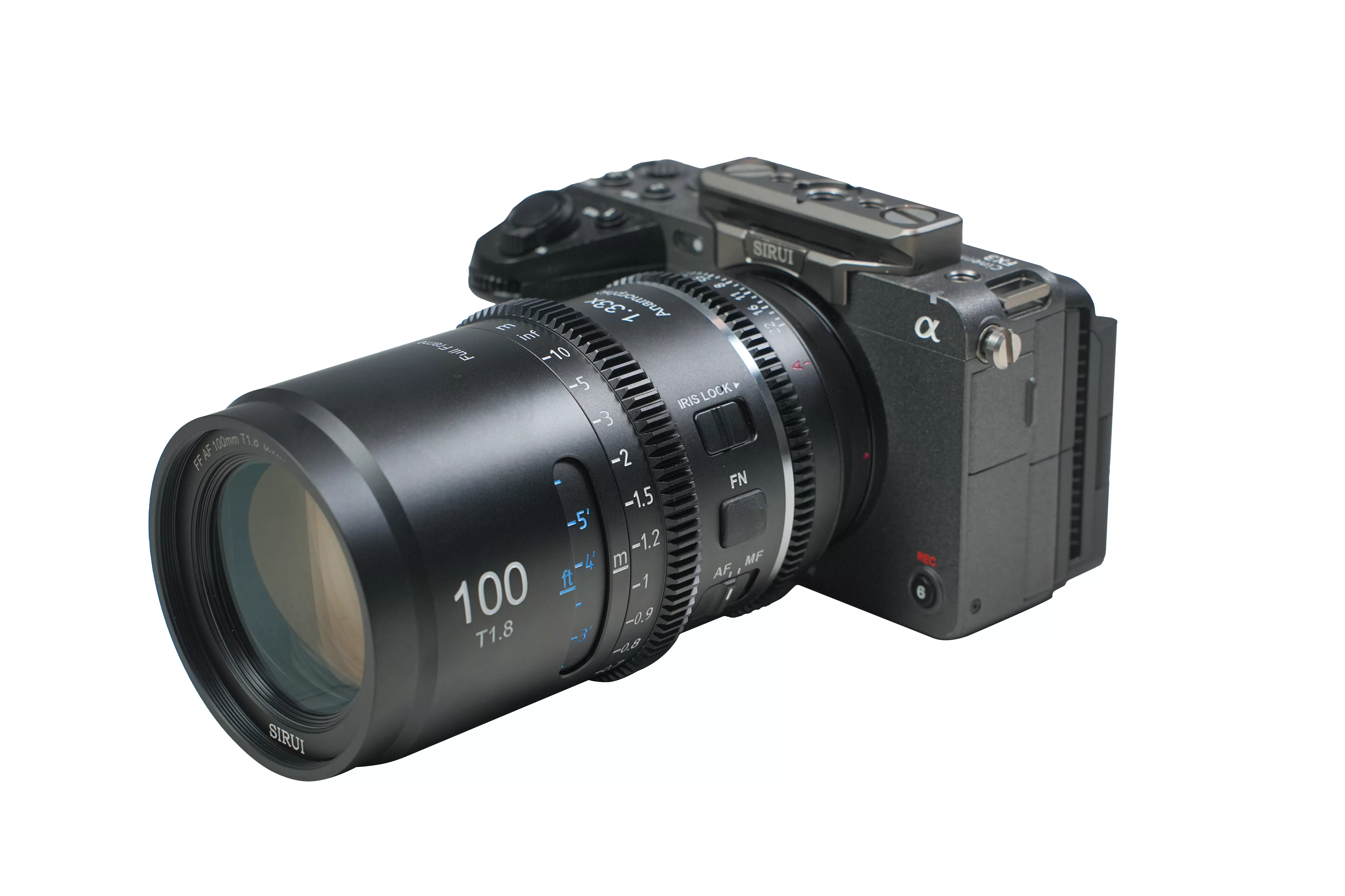 Ống kính Sirui Anamorphic Astra 100mm T1.8 autofocus for Sony E, Nikon Z, L-mount (full-frame)