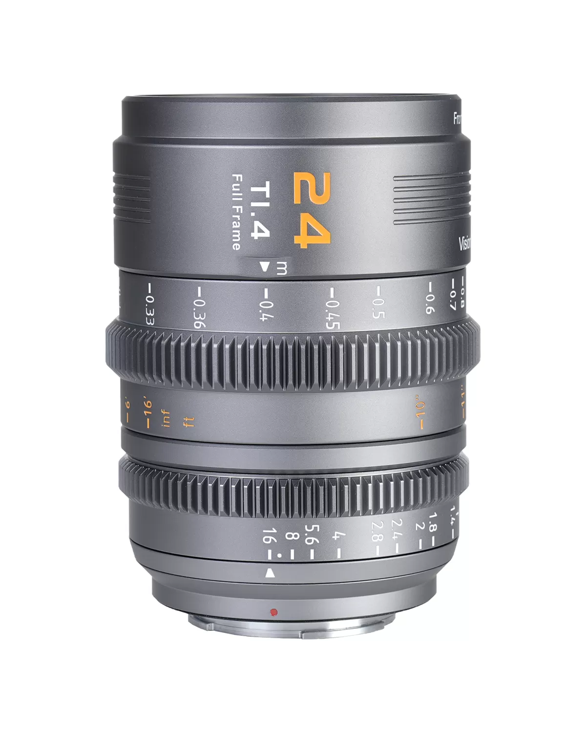 Lens Sirui Vision Prime (VP-1) 24mm T1.4 for Sony E, Canon RF, Nikon Z, Lumix L (full-frame) - Cine lens VP1 series