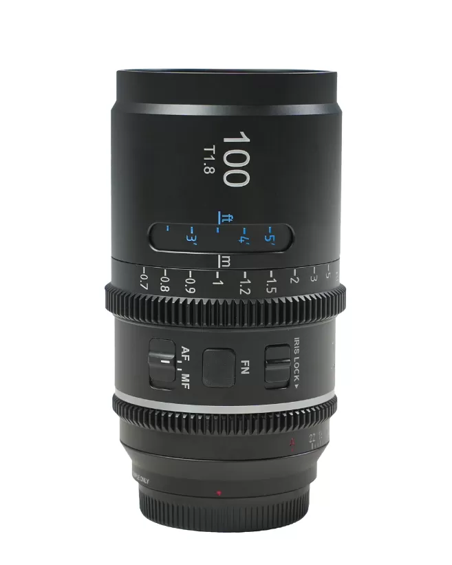 Ống kính Sirui Anamorphic Astra 100mm T1.8 autofocus for Sony E, Nikon Z, L-mount (full-frame)