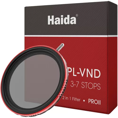 Filter Haida Pro II - CPL-VND (2 trong 1/ CPL & Vari ND 3~7 stops) - Size 67mm/ 72mm/ 77mm/ 82mm/ 86mm/ 95mm - HD4781