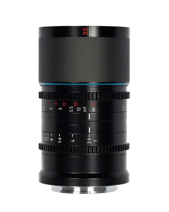 Ống kính Anamorphic SIRUI Saturn 35mm for Sony E, Nikon Z, Leica L, Canon RF, DL mount (Full-frame)
