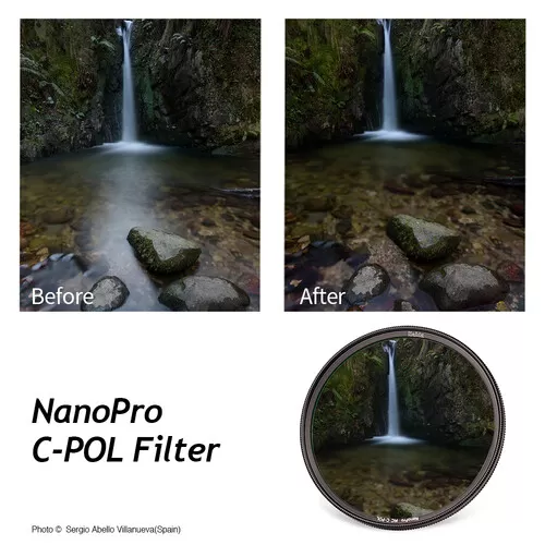 Filter Haida NanoPro MC Circular Polarizer - Nano CPOL (Size: 39mm, 49mm, 52mm, 55mm, 58mm, 62mm, 67mm, 72mm, 77mm, 82mm, 86mm, 95mm,105mm, 112mm)