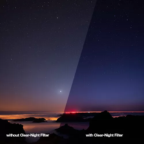 Haida Clear Night Rear filter (lắp phía sau ống kính, dành cho 1 số lens Sony, Nikon, Canon, Sigma, Tamron...) - HD4648