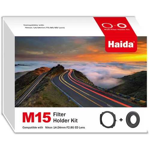 Haida Filter Holder Kit for Sigma 14-24mm F2.8 Art (Sony E, Leica SL) - M15 system - HD4563